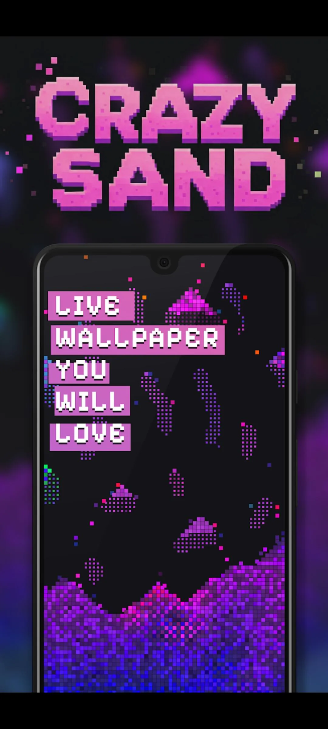 [Android] Crazy Sand - Hình nền động (Miễn phí) (Miễn phí)