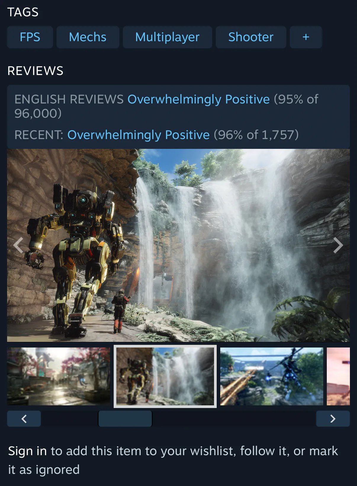 [스팀] Titanfall 2