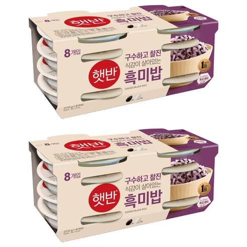 [Coupang] Gạo đen Hetbahn 210g 16 miếng (15.960 won) (không có tên lửa)