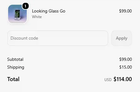 mo.webp [Kính nhìn] Màn hình Looking Glass Go 3D ($99) ($15)