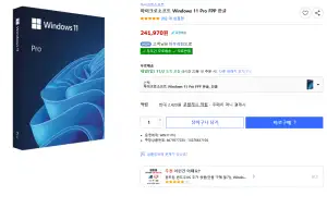 [쿠팡] 마이크로소프트 Windows 11 Pro FPP 한글
