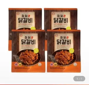 참닭 춘천 닭갈비 700g4팩