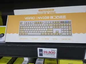 Varo nv108 유선 풀배열 저소음 기계식키보드