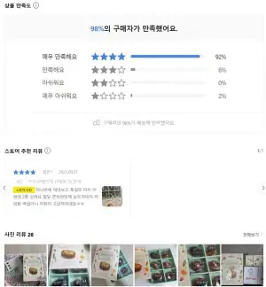 강릉티그레 디저트 6입 1상자