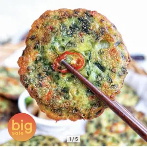 월남관 수제 오징어부추전 1kg