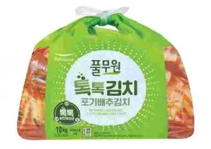 풀무원 톡톡김치 10kg, 얇은피만두, 얄피꽉찬 교자만두, 평양 왕만두, 이슬만두 부추새송이