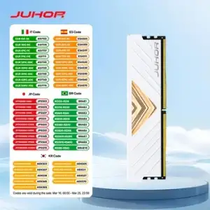 JUHOR DDR5 16G 램 DDR4