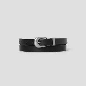 에잇세컨즈 리얼레더 20mm 웨스턴 슬림 벨트
