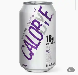 칼로바이 프로틴 스파클링 포도/핑크자몽 340ml 24개