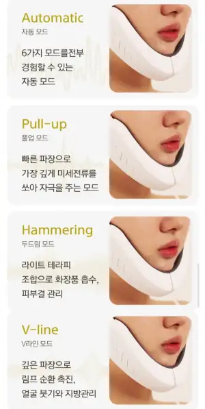 V라인 페이스 EMS 마사지기