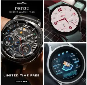 갤럭시워치 페이스 PER32 Ultra Hybrit 등 3종