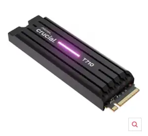 11마존)Crucial T710 PCIe Gen5 NVMe (2TB) 방열판, TLC, DRAM 탑재, PCIe5.0