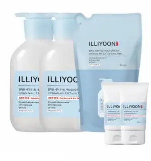일리윤 세라마이드 아토 탑투토워시 500ml 2개 + 리필 500ml