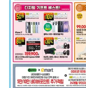 스위치2 샌디스크 마이크로SD Express 512GB 159,900원
