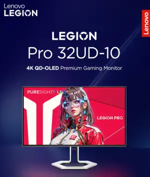 레노버 모니터 32인치 4K UHD 240Hz QD-OLED패널 AS3년