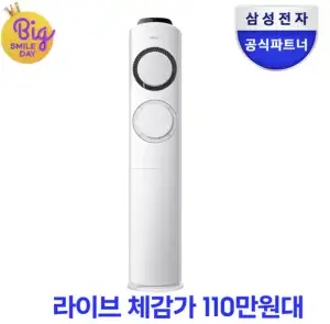 삼성 AI Q9000 스탠드 에어컨 (체감가 104만)