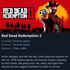 Red Dead Redemption 2
