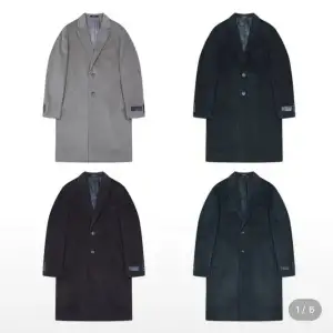 파렌하이트 캐시미어 혼방 체스터코트