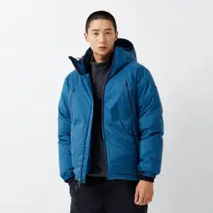 타이타늄 컬럼비아 옴니히트 마운틴 후드 방수 구스다운