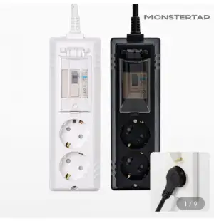 몬스터탭 국산 4000W 가정용 고용량 멀티탭