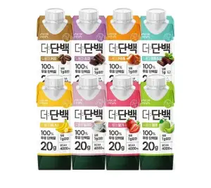 빙그레 더단백 8종 18팩+18팩 골라담기