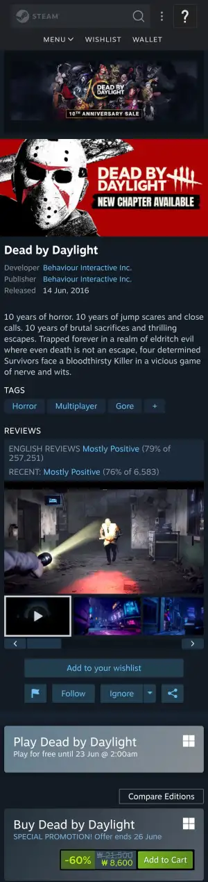 Dead by Daylight