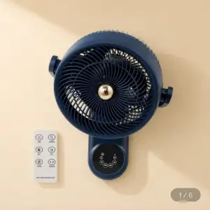 보랄 벽걸이 리모컨 에어 서큘레이터 선풍기