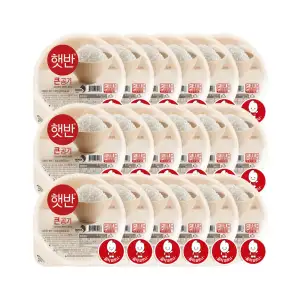 CJ제일제당 햇반 백미 큰공기, 300g, 18개