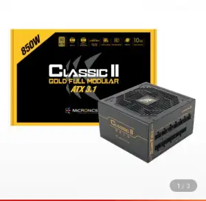 마이크로닉스 Classic II 850W 80PLUS GOLD 풀모듈러 ATX3.1