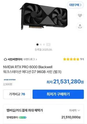 NVIDIA RTX PRO 6000 Blackwell D796GB