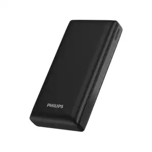필립스 대용량 보조배터리 DLP7221C, 블랙, 20000mAh, 1개