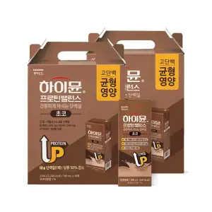 일동후디스 하이뮨 프로틴 밸런스 음료 초코맛, 190ml, 32개