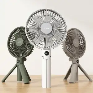 아이엠듀 휴대용 무선 접이식 선풍기 AXIS, 클라우드 화이트, 1개