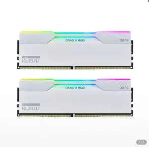 [지마켓] 서린공식 ESSENCORE KLEVV DDR5-6400 CL32 CRAS V RGB WHITE 패키지 서린 (48GB(24Gx2))
