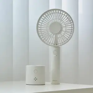 오엘라 에어릴 HF02 2in1 핸디 선풍기, 베이지, 1개