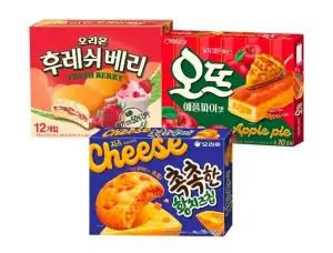촉촉한황치즈칩 +오뜨 애플파이+ 후레쉬베리