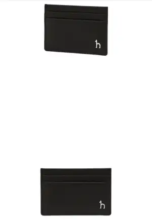 헤지스 소가죽 카드지갑