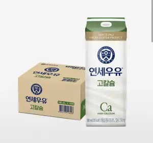 연세 1등급 고칼슘우유 180ml 16입(1박스)