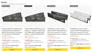 [아마존] CORSAIR DDR5 Vengeance 64GB (32GB x 2) 5600MHz CL 40