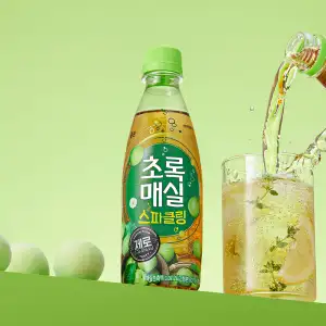 초록매실 스파클링 제로, 350ml, 20개