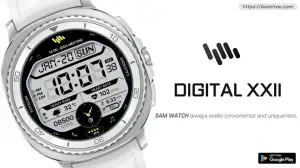 갤럭시워치 페이스 SamWatch Digital XXII