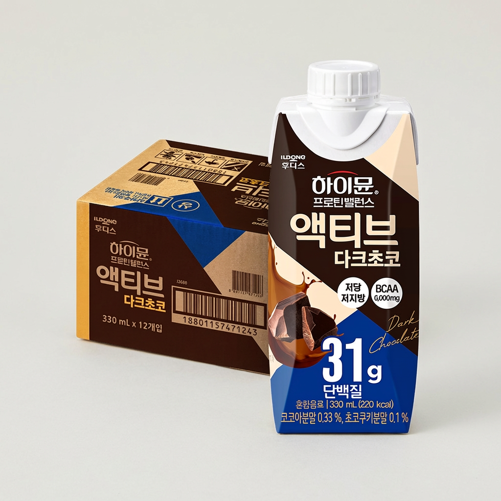 Himune Protein Balance Active Dark Chocolate, 330ml, 12 miếng