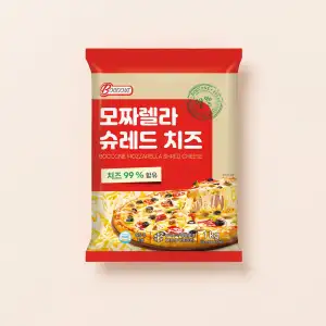 보꼬네 모짜렐라 슈레드 치즈, 1kg, 1개