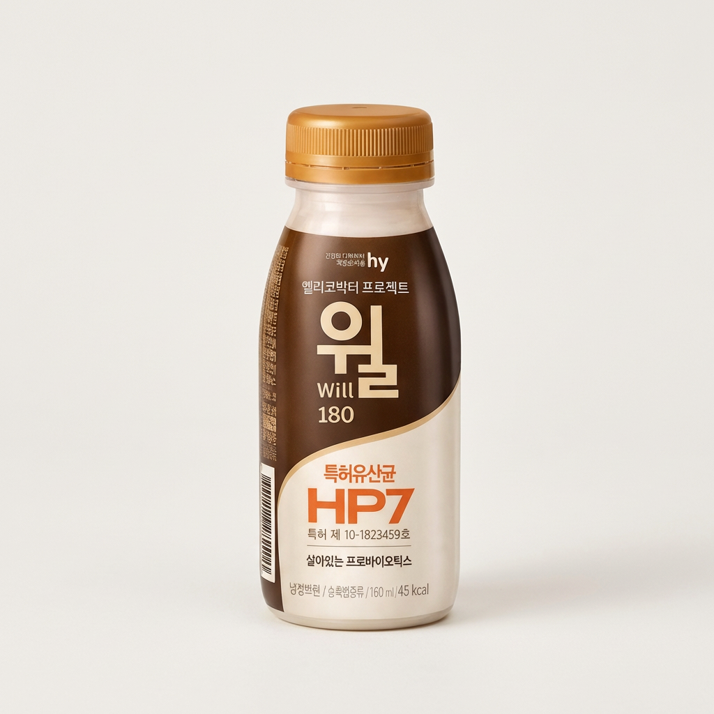 Dự án Helicobacter Will, 180ml, 10 miếng