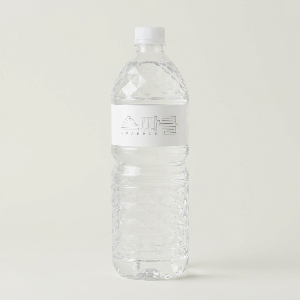 Nước đóng chai Sparkle không nhãn, 500ml, 100 miếng