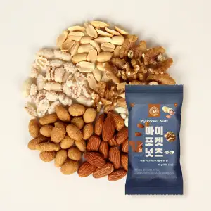 산과들에 마이포켓넛츠, 20g, 100봉