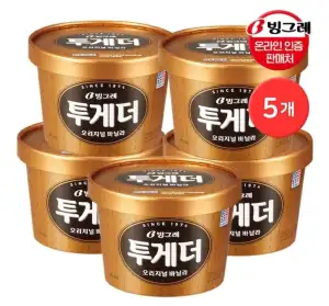 투게더 바닐라 오리지널 900ml * 5개
