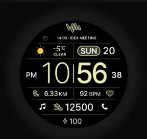 samwatch signature simple 워치페이스 외 7종