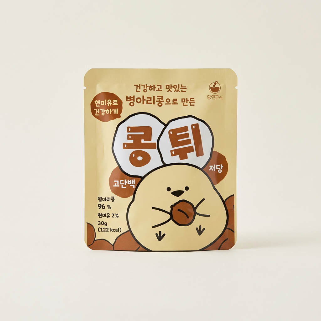Snack đậu xanh chiên trong phòng thí nghiệm của chúng tôi, 30g, 10 túi