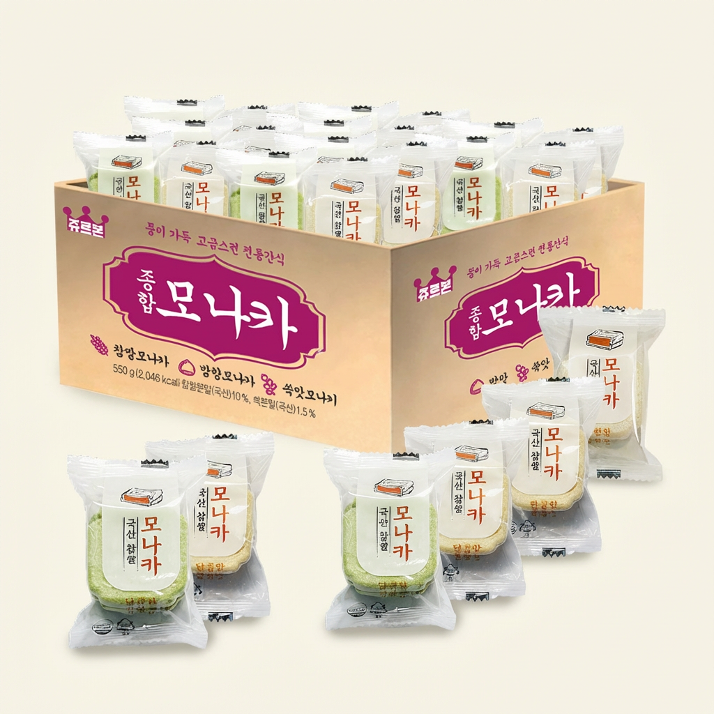 Jourbon Toàn diện Monaca, 550g, 1 hộp